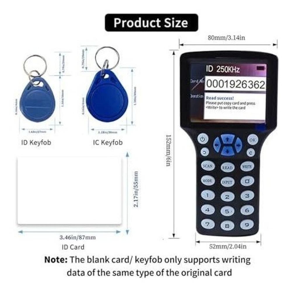 Edinruis RFID Reader Writer and Key Fobs - Picture 6 of 7